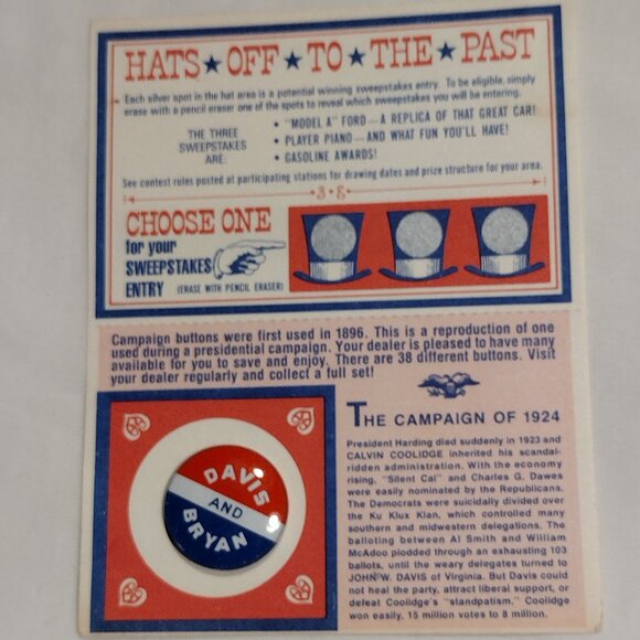 Hats Off To The Past - The Campaign of 1924 - Picture 3 of 5